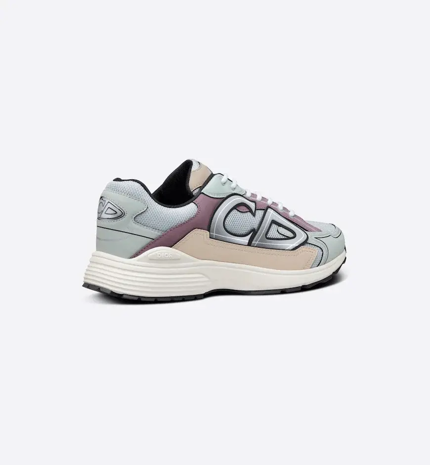 Giày Dior B30 Sneaker 'Grey Lavender' 3SN279ZRC-H368 - Ảnh 4