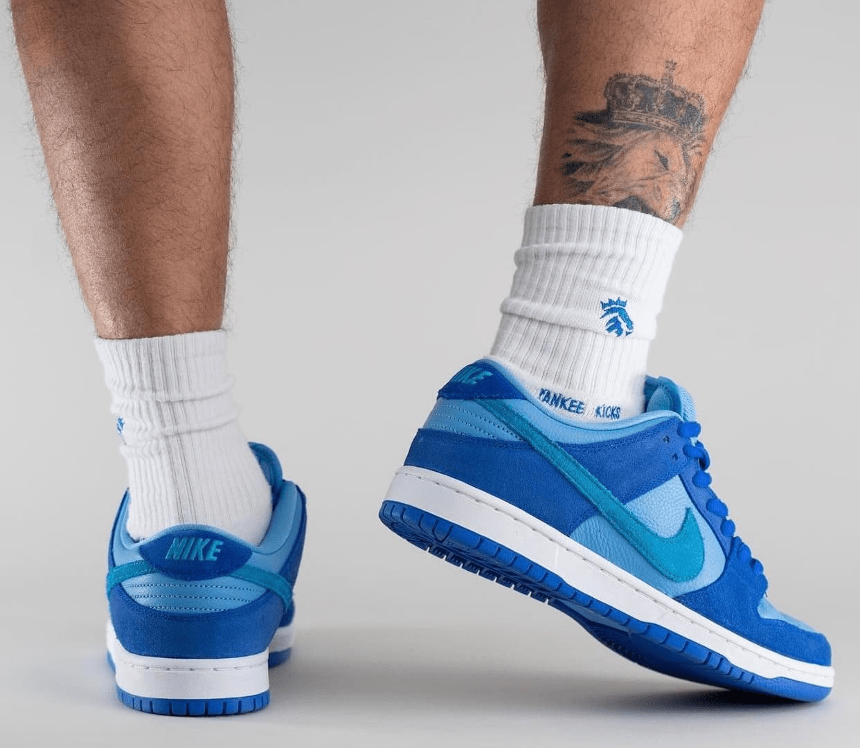 Giày Nike SB Dunk Low Pro 'Blue Raspberry' DM0807-400 - Ảnh 9