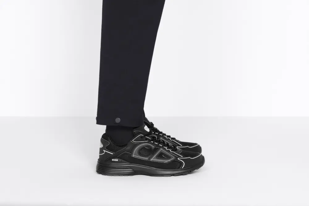Alternative view of Giày Dior B30 Sneaker 'Black Mesh' 3SN279ZRF-H900