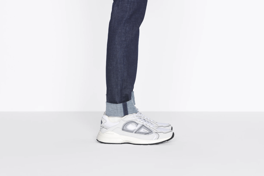 Giày Dior B30 Sneaker 'White Mesh' 3SN279ZND-H000 - Ảnh 3
