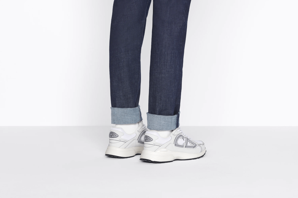 Giày Dior B30 Sneaker 'White Mesh' 3SN279ZND-H000 - Ảnh 2