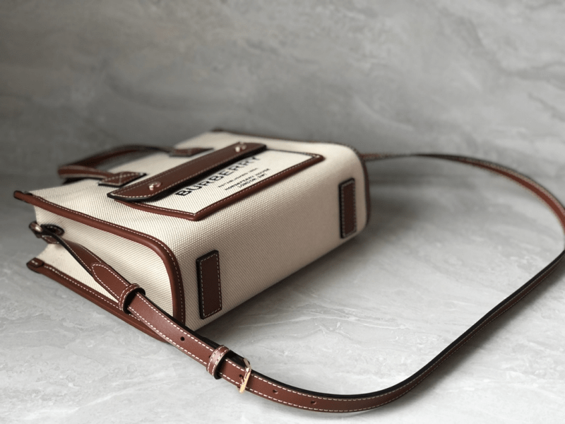 Túi Burberry Mini Freya Tote 'Natural' 80441431 - Ảnh 2