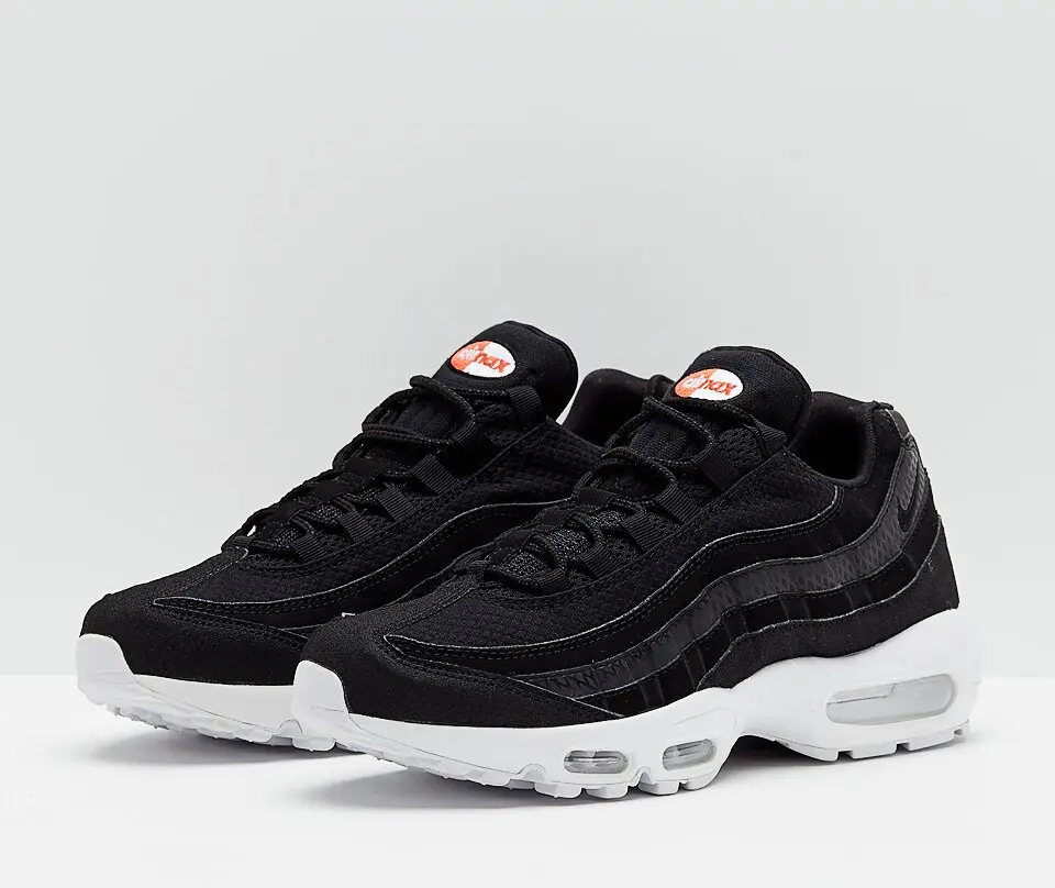Giày Nike Air Max 95 Premium SE 'Black White' 924478-001 - Ảnh 5