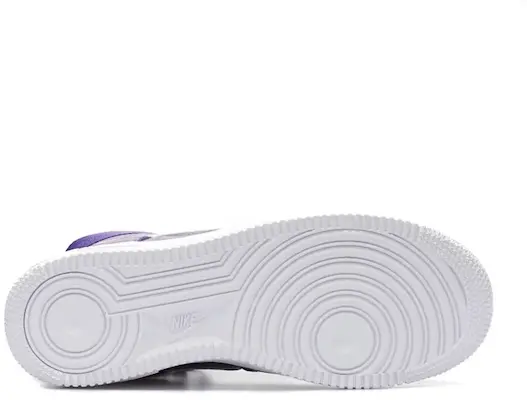 Giày Nike Air Force 1 High Retro QS Purple White 823297-500 - Ảnh 4