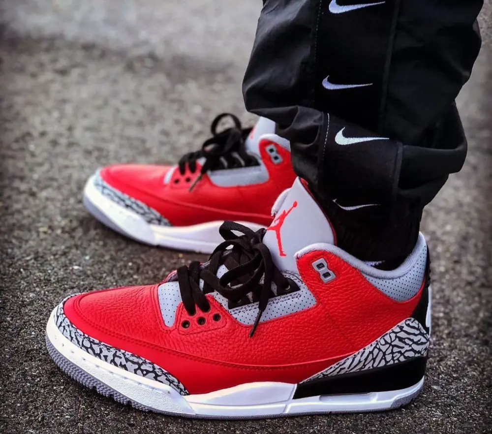 Alternative view of Giày Nike Jordan 3 Retro SE Unite 'Fire Red' CK5692-600