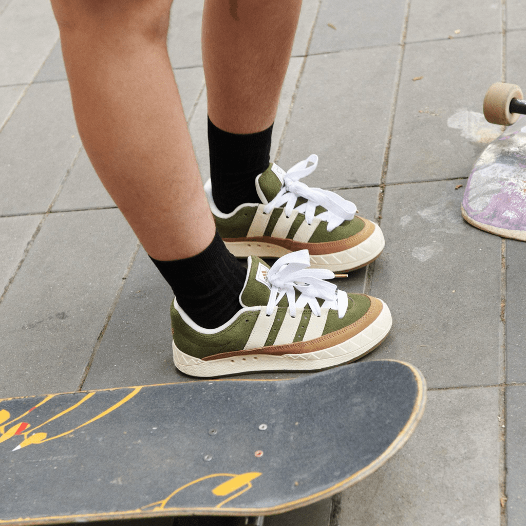 Giày Adidas x Human Made 'Adimatic Brown' HP9914 - Ảnh 2