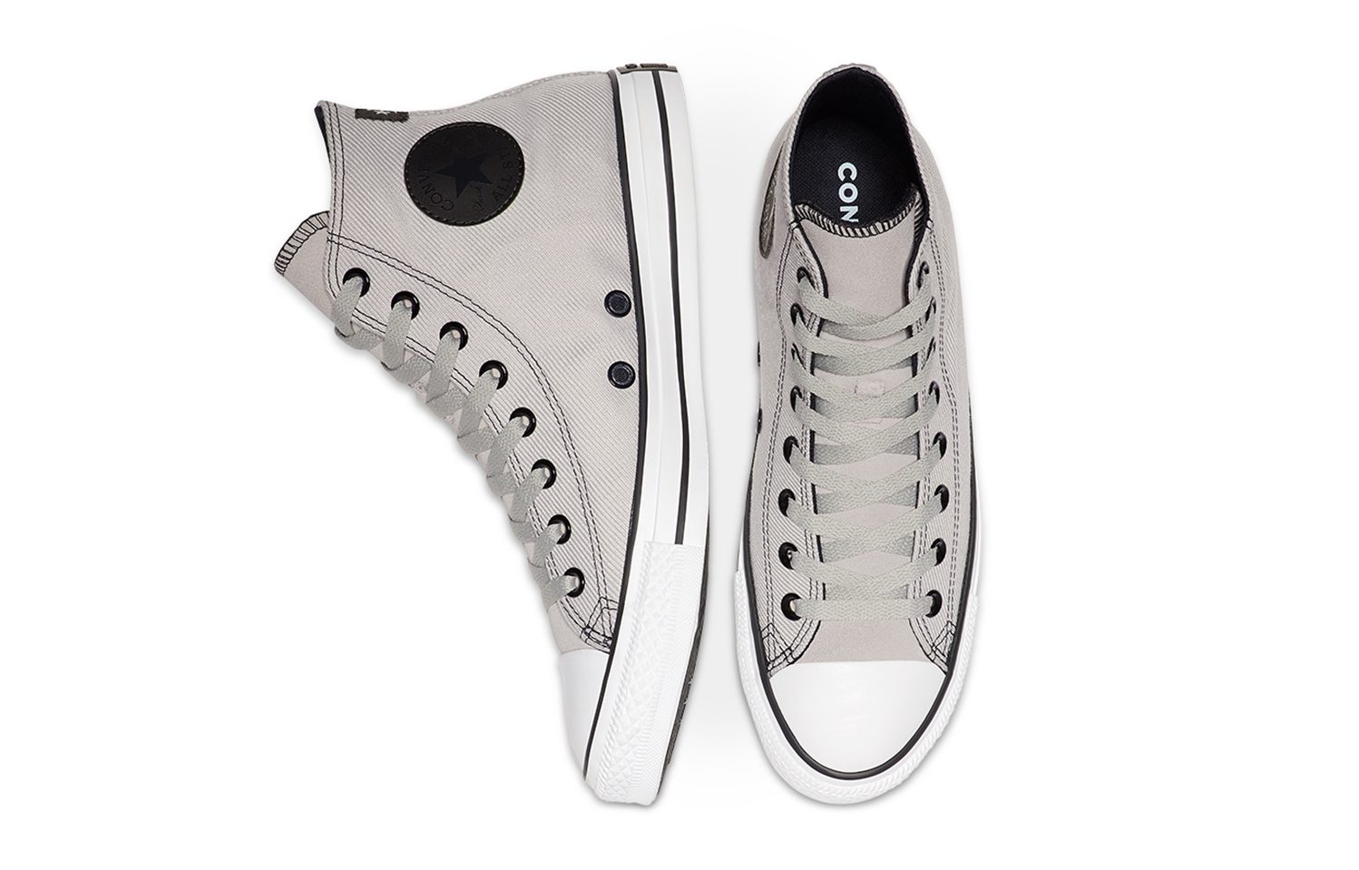 Giày Converse Chuck Taylor All Star Textile & Leather 166005C - Ảnh 4