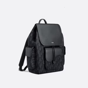 Alternative view of Balo Dior Saddle Backpack 'Black' 1ADBA161YKS_H03E