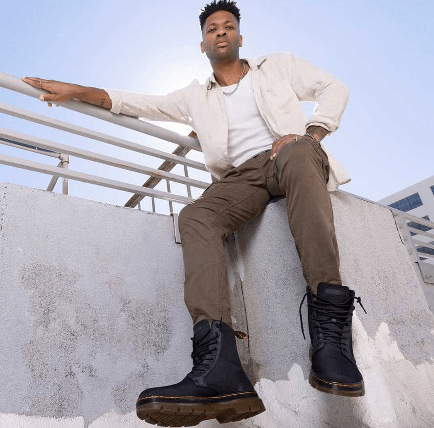 Giày Dr.Martens Combs Poly Casual 'Black' 16607001 - Ảnh 2