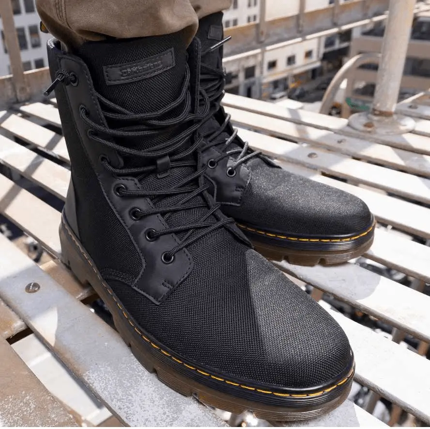 Giày Dr.Martens Combs Poly Casual 'Black' 16607001 - Ảnh 3