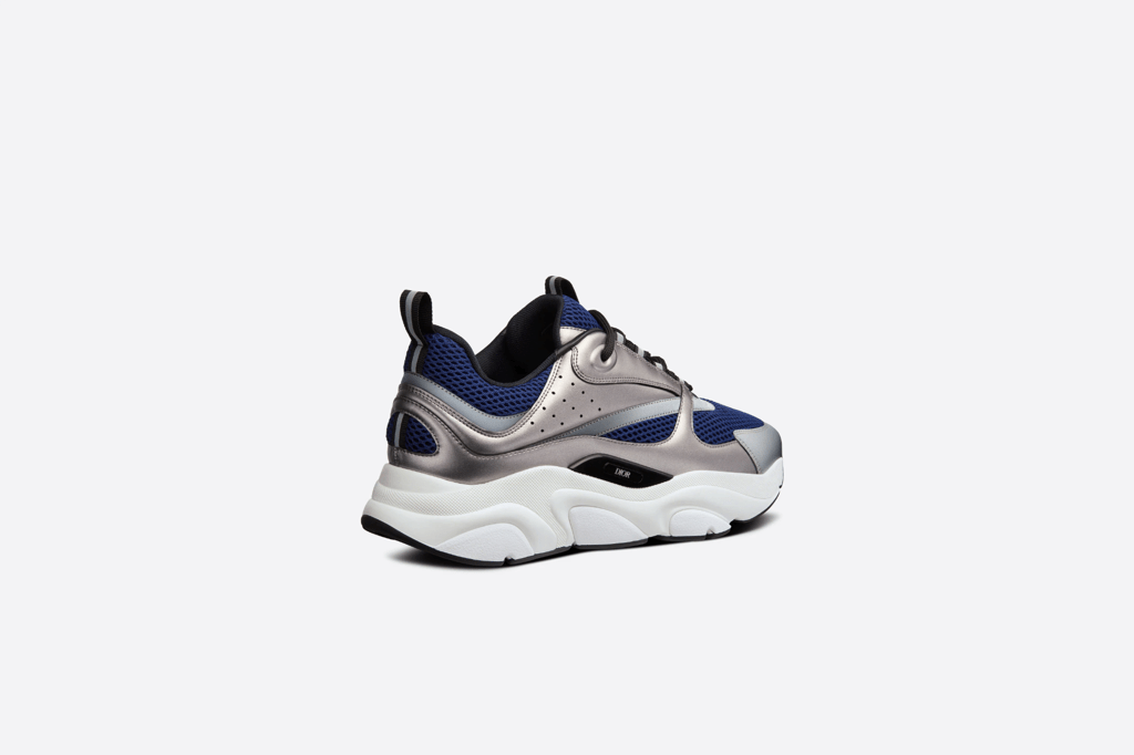 Giày Dior B22 Sneaker 'Blue Silver' 3SN231ZRZ-H865 - Ảnh 6