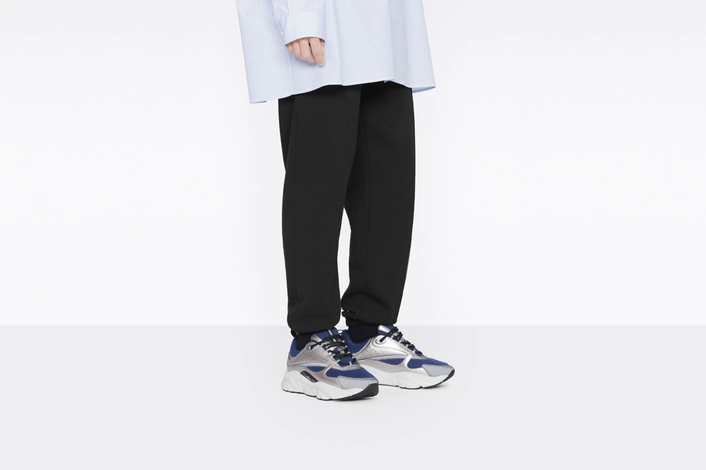 Giày Dior B22 Sneaker 'Blue Silver' 3SN231ZRZ-H865 - Ảnh 4