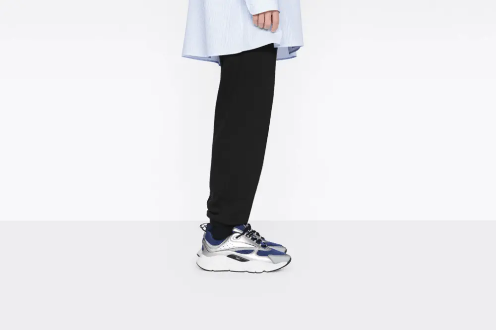 Giày Dior B22 Sneaker 'Blue Silver' 3SN231ZRZ-H865 - Ảnh 3