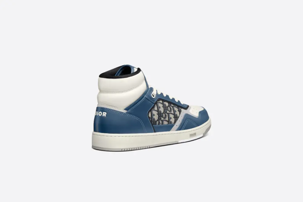 Giày Dior B27 High 'Blue Cream Dior' 3SH133ZIR-H568 - Ảnh 6
