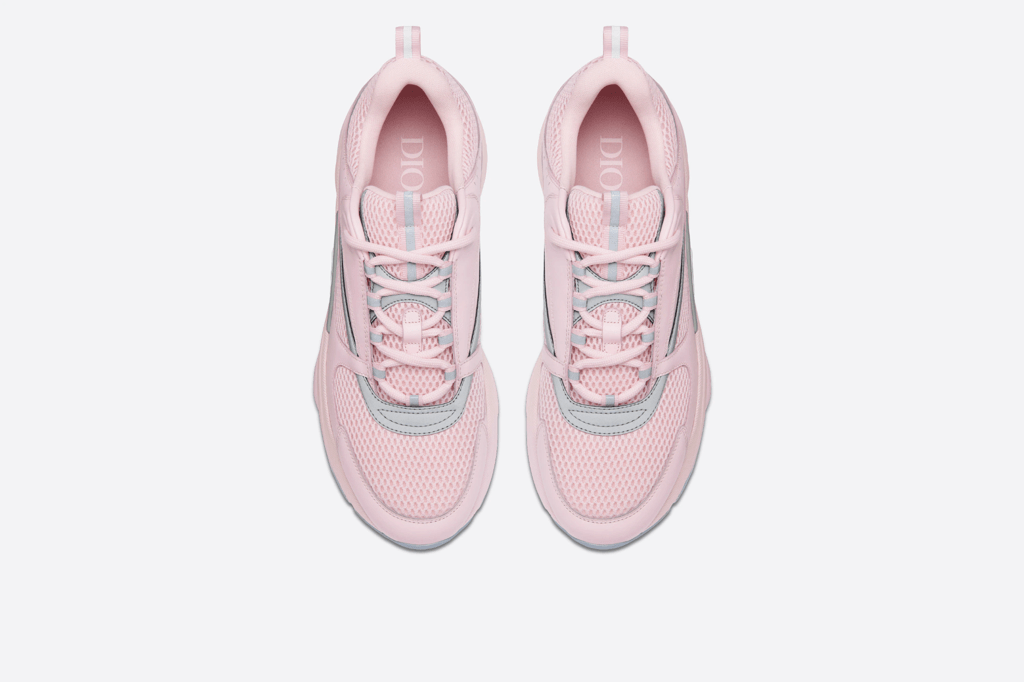 Giày Dior B22 Sneaker 'Pink Technical Mesh' 3SN231ZRY-H400 - Ảnh 5