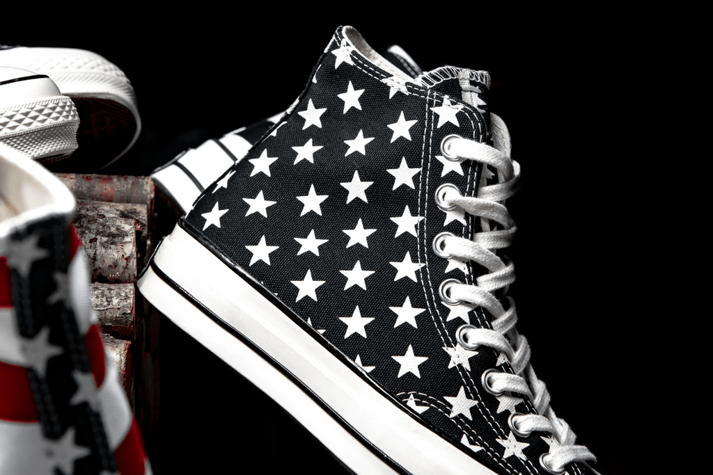 Giày Converse Chuck 70 Archive Stripes 'Black White' 166425C - Ảnh 6