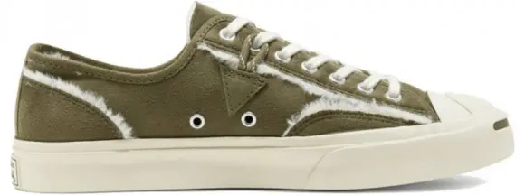 Giày Converse Faux Fur-Lined Leather Jack Purcell Canvas 166511C