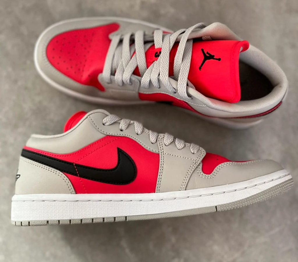 Giày Nike Wmns Air Jordan 1 Low 'Siren Red' DC0774-060 - Ảnh 4