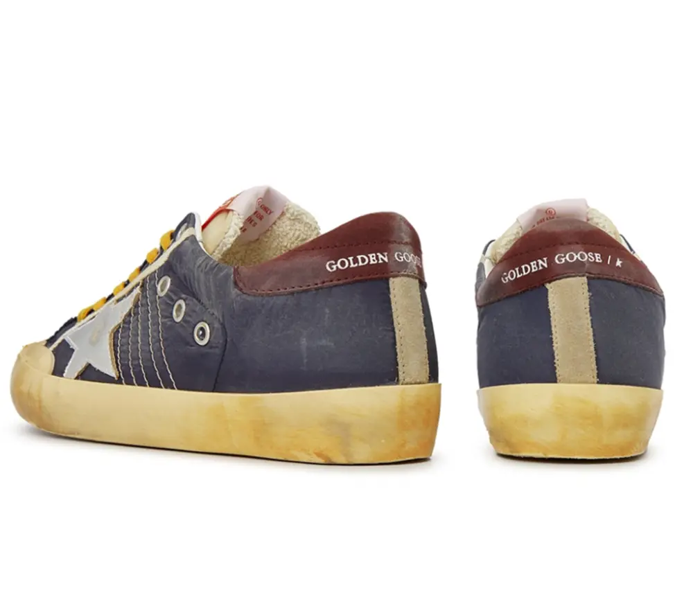 Giày Golden Goose Scratch Superstar 'Blue' GMF00366-F003211-50705 - Ảnh 5