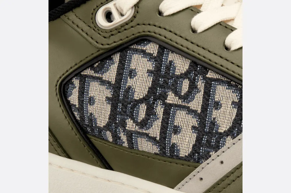 Giày Dior B27 Low 'Olive Cream Dior' 3SN272ZIR-H661 - Ảnh 3
