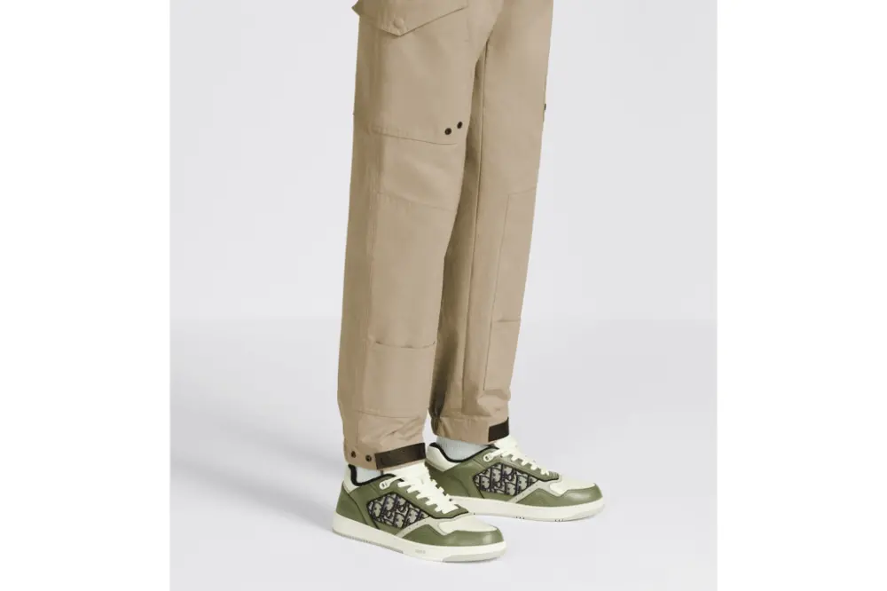 Alternative view of Giày Dior B27 Low 'Olive Cream Dior' 3SN272ZIR-H661