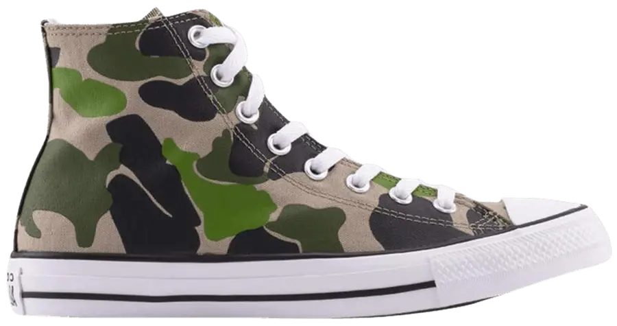 Giày Converse Chuck Taylor All Star High 'Archival Camo' 166714C