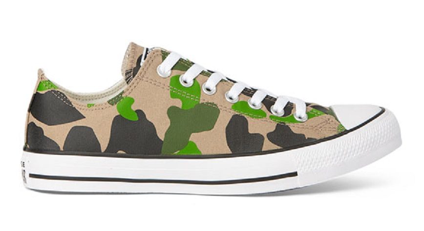 Giày Converse Chuck Taylor All Star Low 'Archival Camo' 166715C