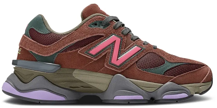Giày New Balance 9060 'Rich Oak' Burgundy U9060BUR