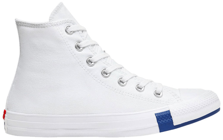 Giày Converse Chuck Taylor All Star High 'Logo Play - White Rush Blue' 166735C