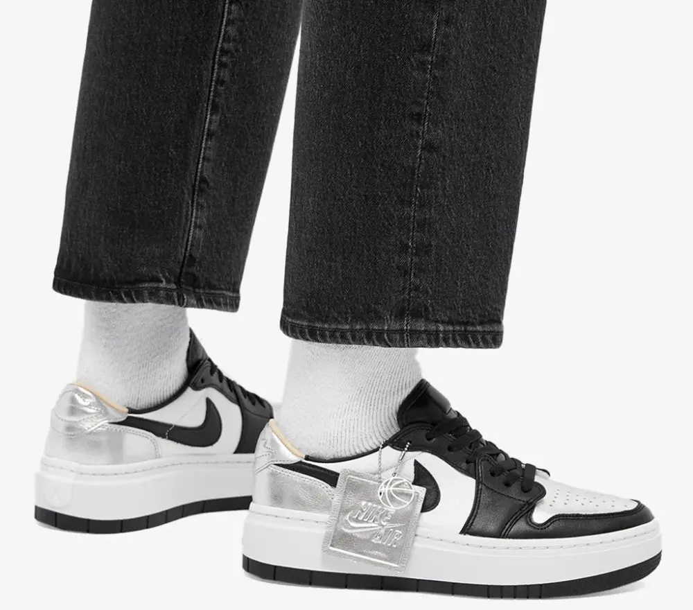 Giày Nike Air Jordan 1 Elevate Low SE 'Silver Toe' DQ8561-001 - Ảnh 3