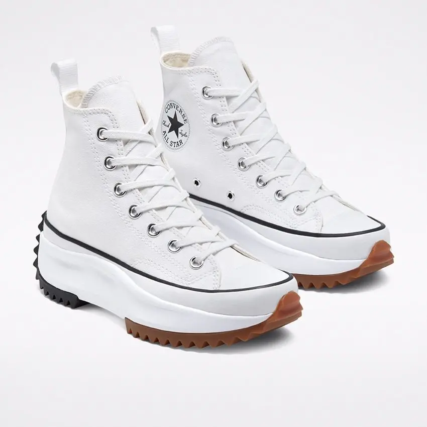 Giày Converse Run Star Hike High 'White Black Gum' 166799C - Ảnh 4