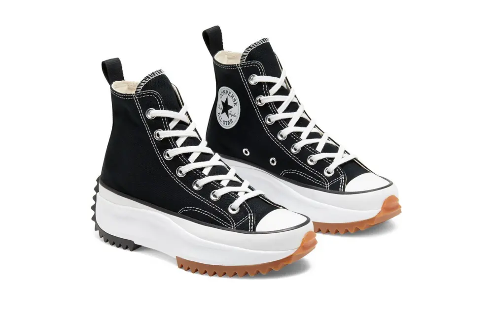 Giày Converse Run Star Hike High 'Black White Gum' 166800V - Ảnh 3