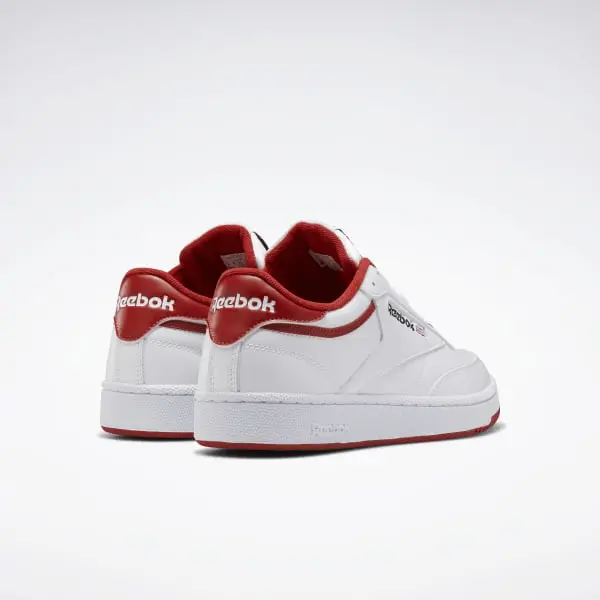 Giày Reebok Club C 85 35th Anniversary Shoes 'Red White' FX3371 - Ảnh 3
