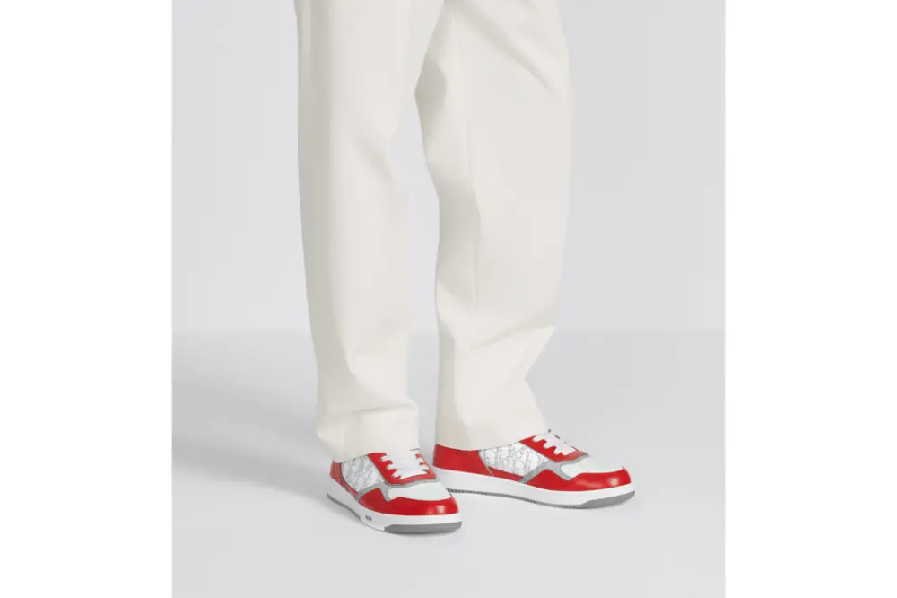 Alternative view of Giày Dior By Erl B27 Low 'Red White Dior Rabbit' 3SN272ZWB-H300