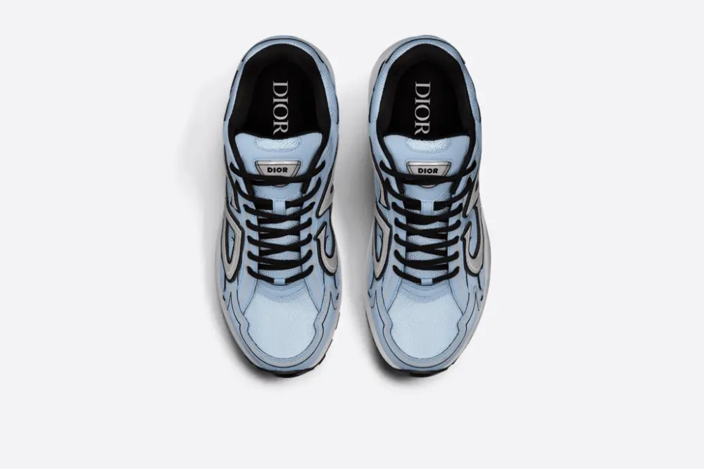 Giày Dior B30 Sneaker 'Blue Mesh' 3SN279ZRD-H568 - Ảnh 5
