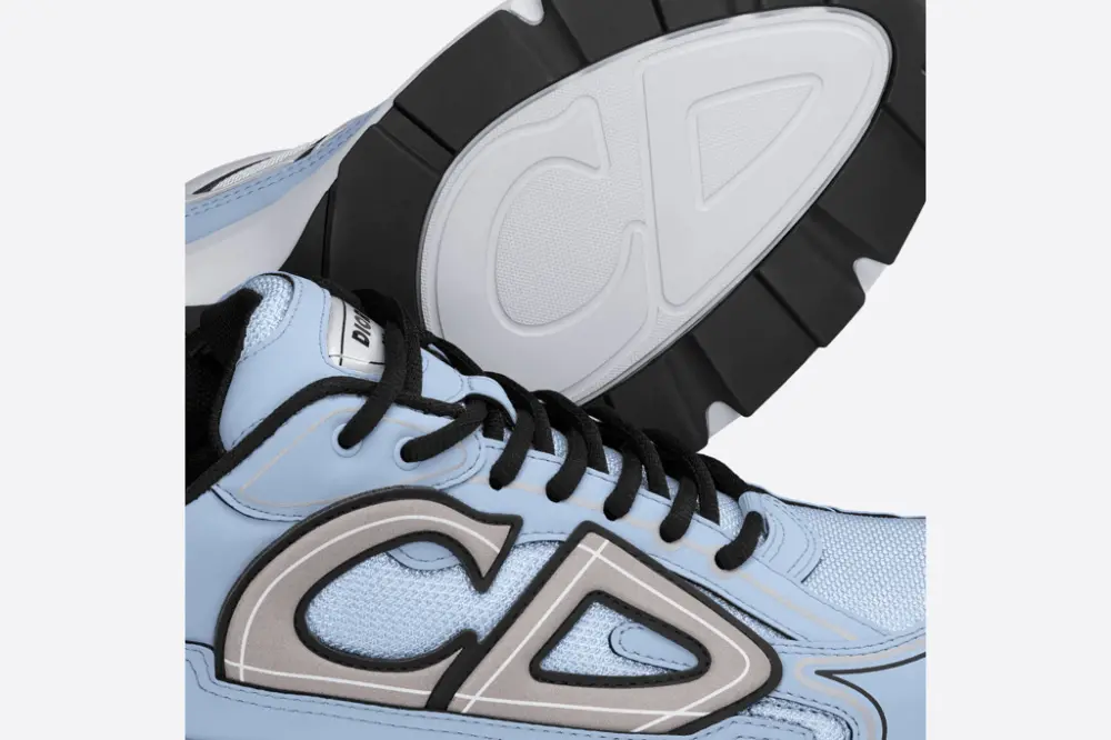 Giày Dior B30 Sneaker 'Blue Mesh' 3SN279ZRD-H568 - Ảnh 3