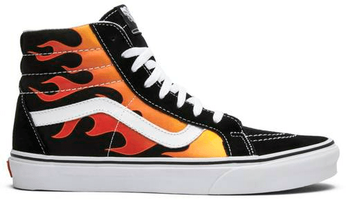Giày Vans Sk8-Hi Reissue 'Flames' VN0A2XSBPHN