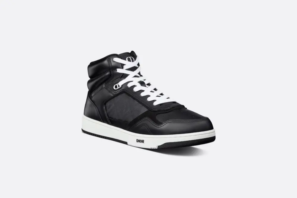 Alternative view of Giày Dior B27 High 'Black CD Diamond' 3SH133ZPP-H900