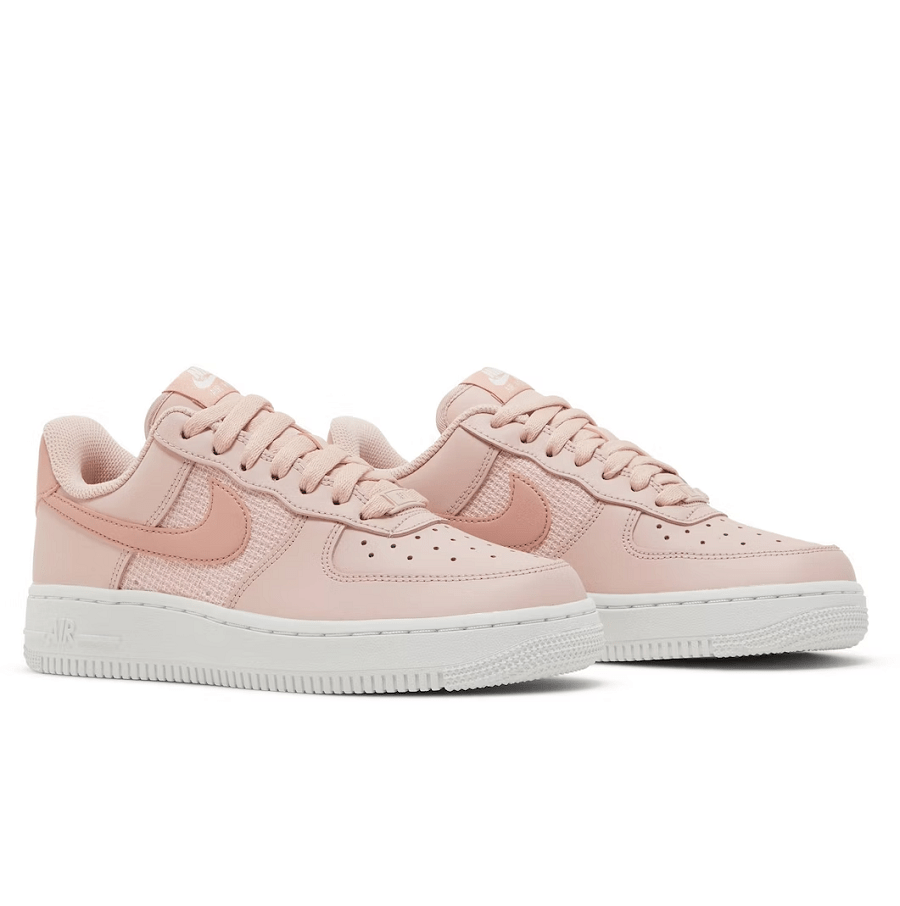 Giày Nike Air Force 1 Low '07 ESS Cross Stitch Pink Oxford DJ9945-600 - Ảnh 5