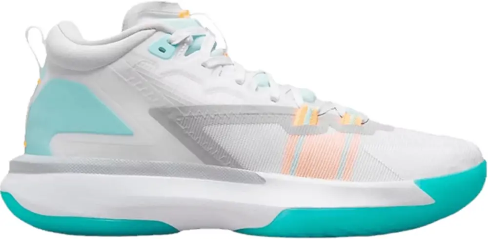 Giày Nike Jordan Zion 1 PF 'White Dynamic Turquoise' DA3129-101