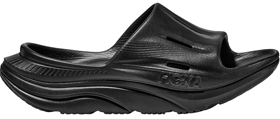 Dép Hoka Ora Recovery Slide 3 Slippers Black 1135061-BBLC