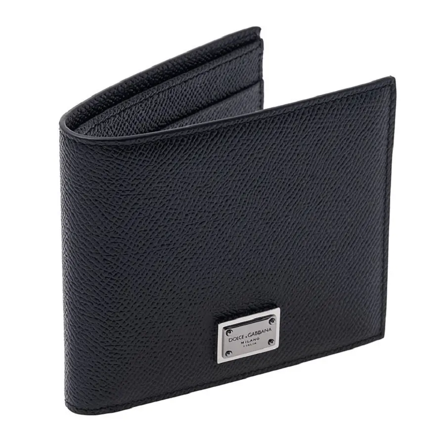 Alternative view of Ví Dolce & Gabbana 'Black Leather' BP1321-AG219-80999