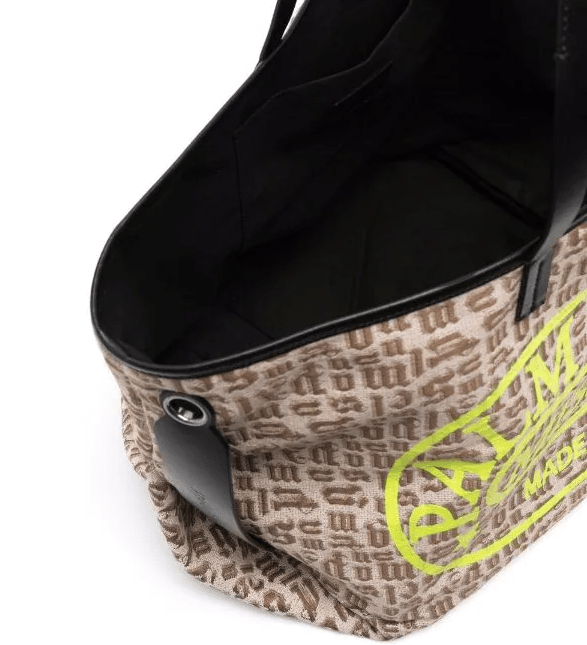 Túi Palm Angels x Missoni Monogram Cabas Tote Bag PWNA036F21LEA0028418 - Ảnh 4