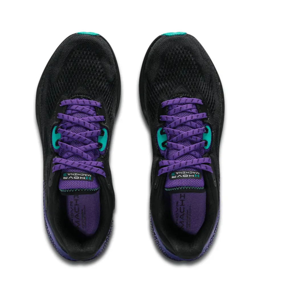 Giày Under Armour HOVR Machina 3 'Black Purple' 3025650-002 - Ảnh 3