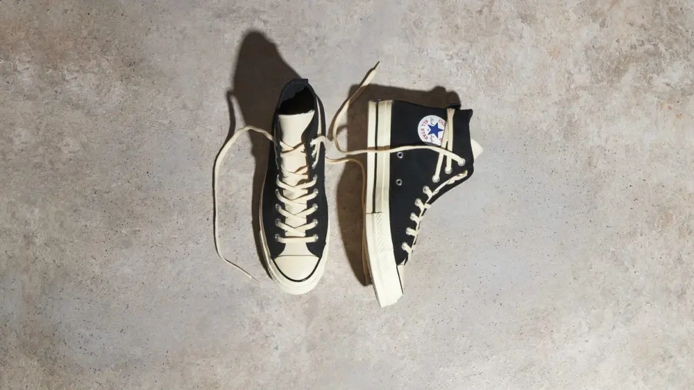 Alternative view of Giày Converse Fear of God Essentials x Chuck 70 High 'Black' 167954C