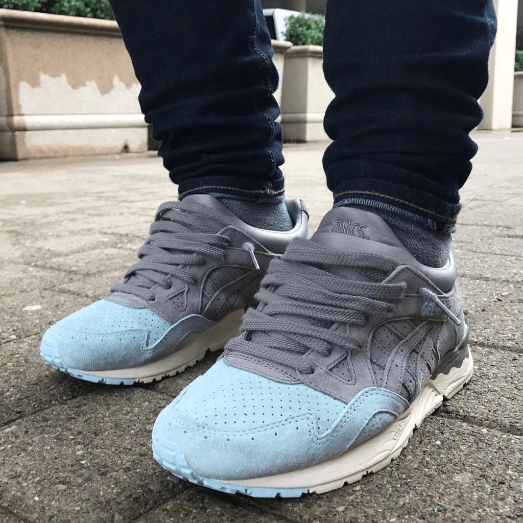 Giày Asics Gel Lyte 5 Aluminum H737L 9696 - Ảnh 7
