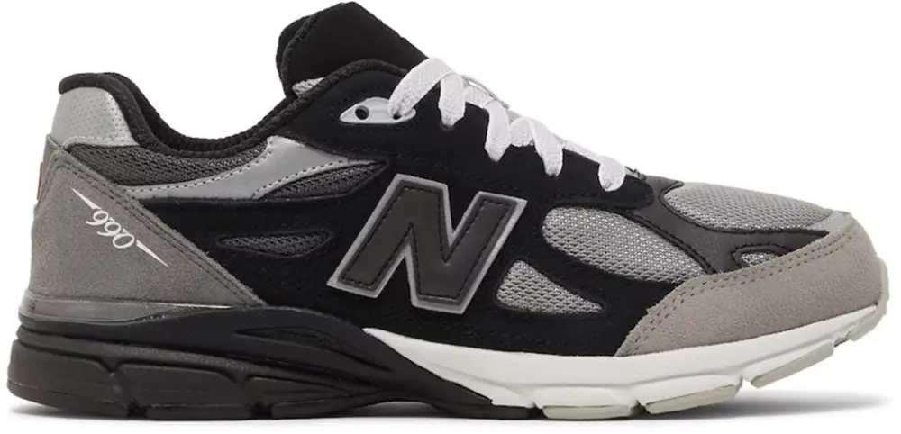 Giày New Balance DTLR x 990v3 Big Kid ‘GR3YSCALE’ GC990DR3