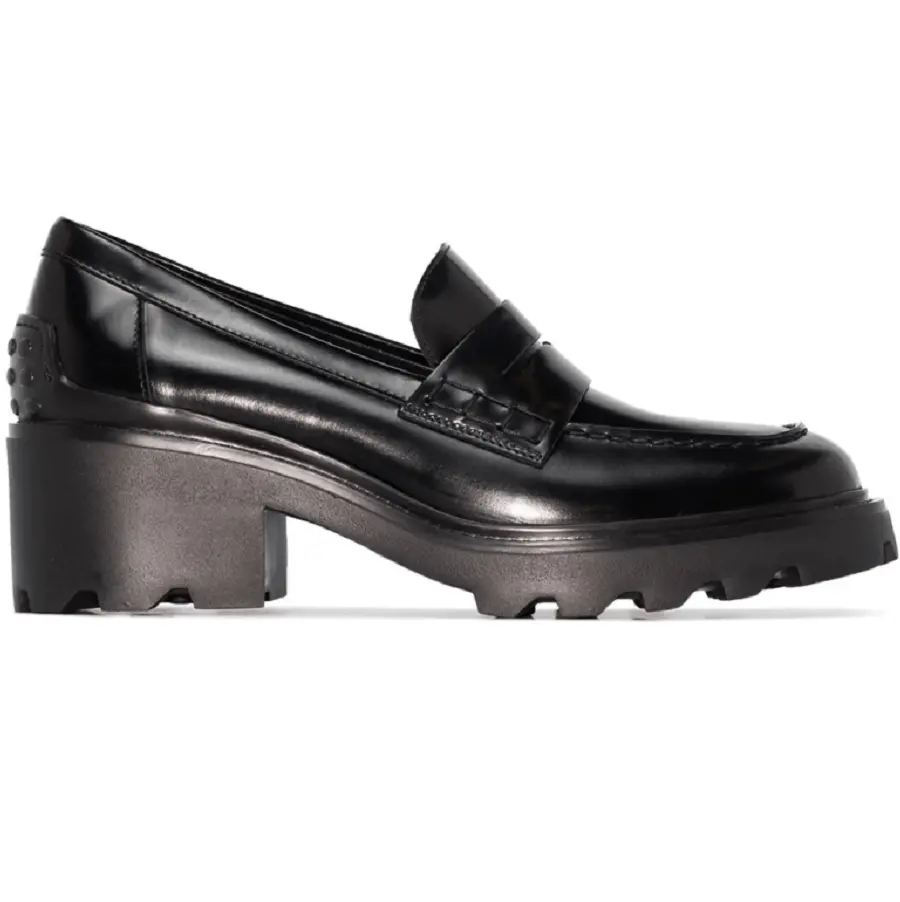 Giày Tod’s Heeled Leather Penny Loafers XXW08D0EW80SHAB999