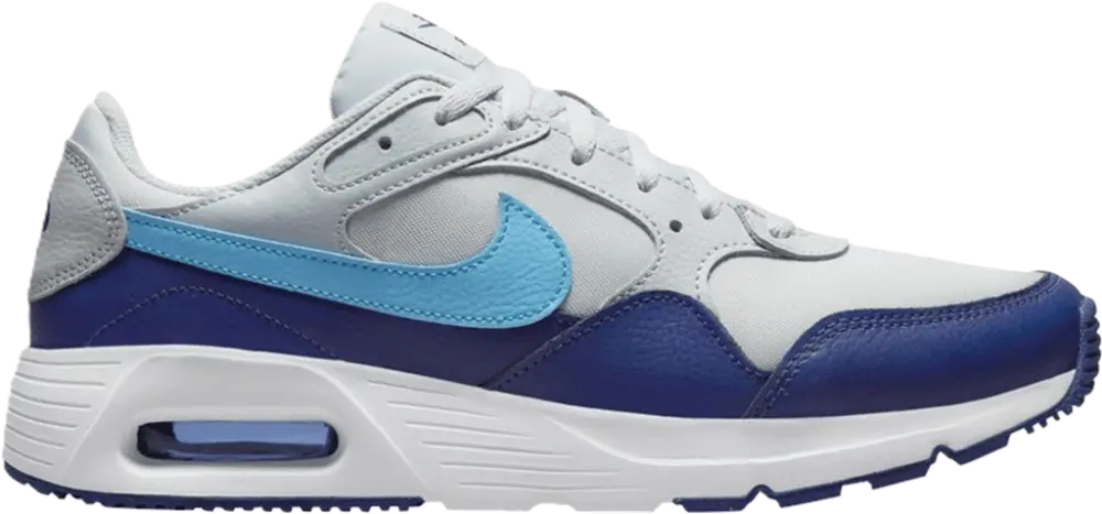 Giày Nike Air Max SC 'Pure Platinum Racer Blue' CW4555-012