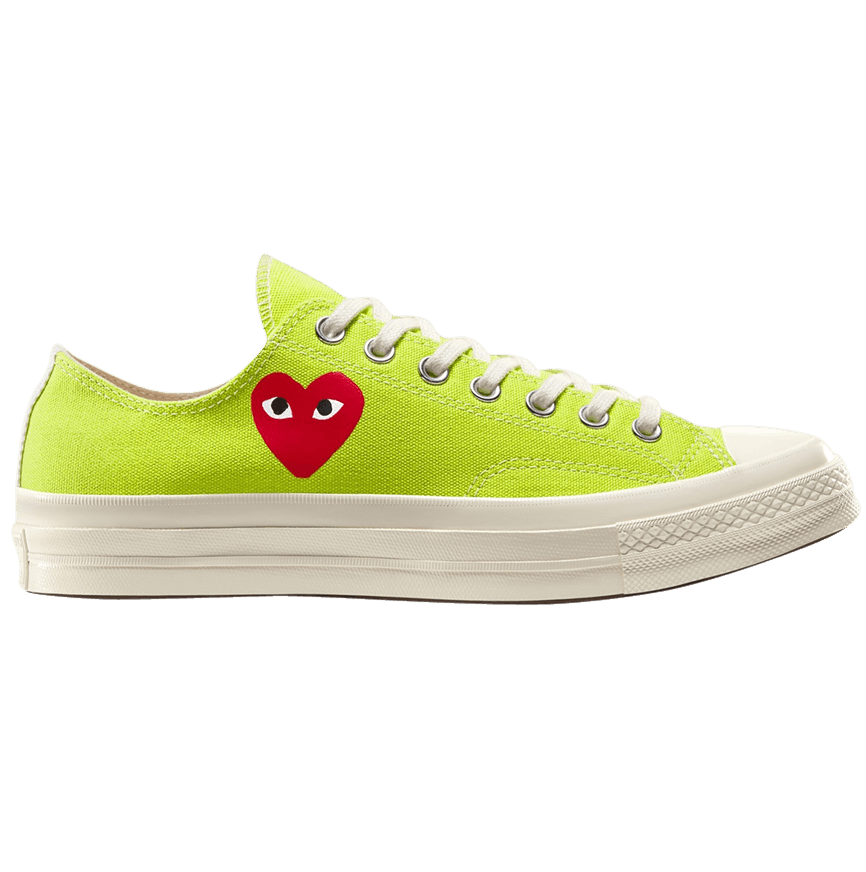 Giày Converse Comme des Garçons PLAY x Chuck 70 Low 'Bright Green' 168302C